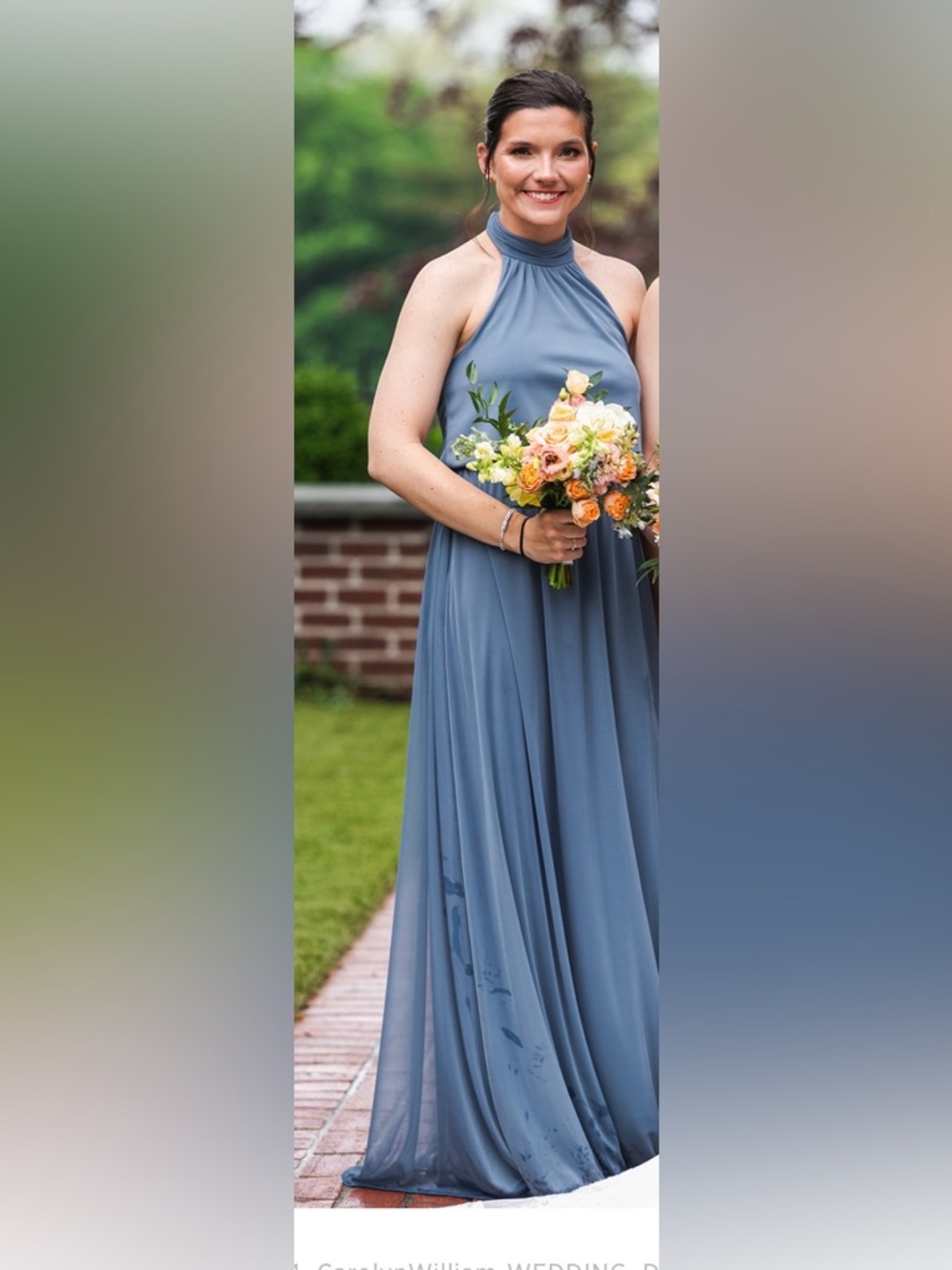 Azazie Twilight Blue Bridesmaid Dress